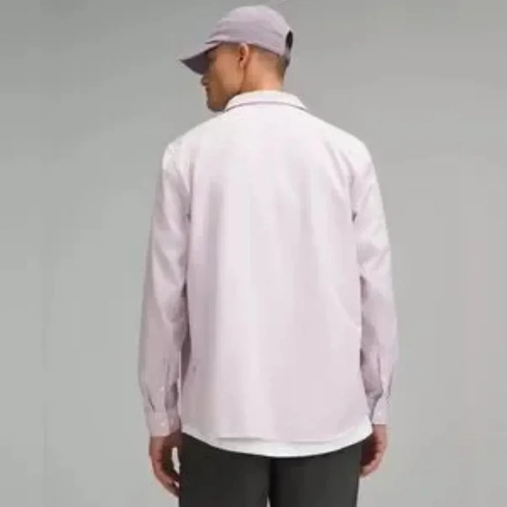 Lululemon Men's New Venture Classic Fit Long‎ Sleeve Shirt NWT Medium